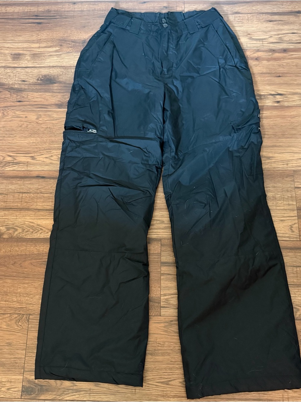 Columbia Women’s Black Snow Pants Utility Pockets Medium EUC Gorpcore Outdoor